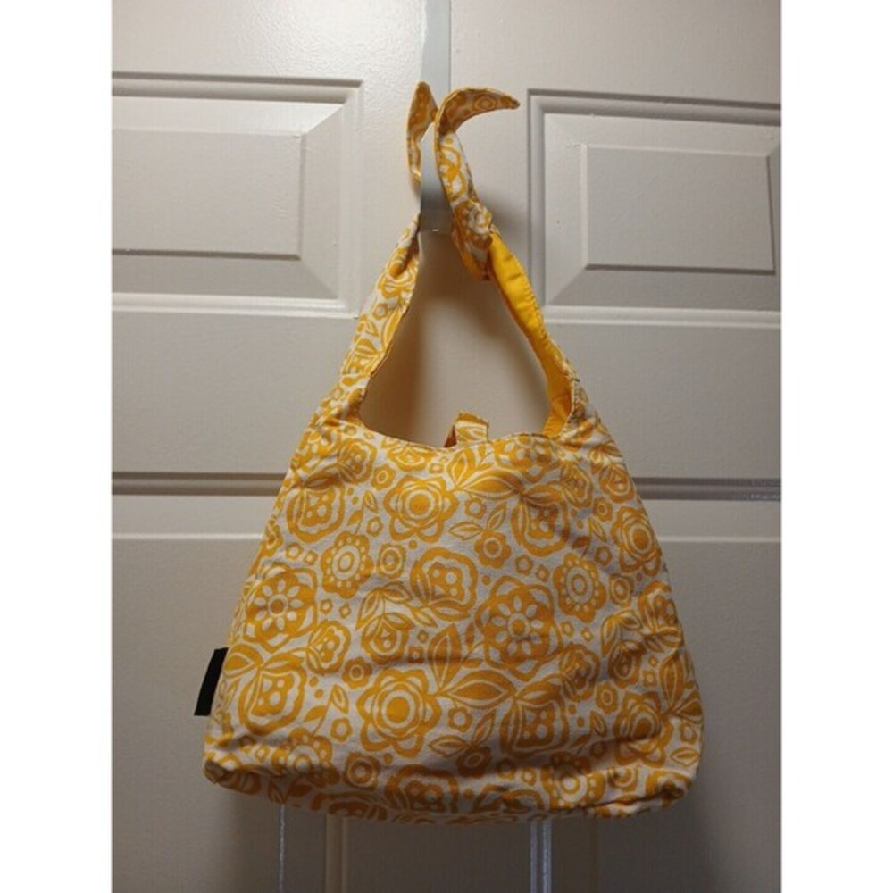 Joe Boxer Purse Small Yellow and‎ White Floral Handbag Pocketbook